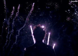 Gif animé feux d'artifices 204